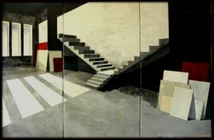 Voir le détail de cette oeuvre: trio escalier