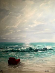 Voir le détail de cette oeuvre: le club rouge sur l'eau