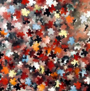 Voir le détail de cette oeuvre: l'escalade vaine